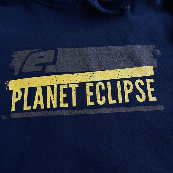 Planet Eclipse Adult Hoodie Sweatshirt 3X Blue Paintball Long Sleeve Activewear - Picture 3 of 13